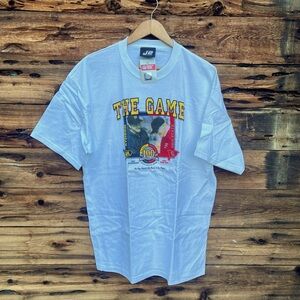 J2 SPORT | NWT Deadstock White Graphic T-Shirt - The Game Michigan 2003 XL